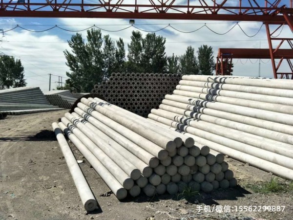 铜陵190*10米非预应力水泥电线杆